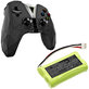 Batterie pour Nvidia P2920, Nvidia Shield Game Controller, 1800mAh, Ni-MH, 2.4V, HFR-50AAJY1900x2(B), HQ