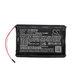 Batterie pour Garmin Zumo 340LM, 350LM, 390LM, 1800mAh, Li-Pol, 3.7V, 361-00059-00, HQ