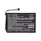 Batterie pour Garmin Nüvi 2757, 1500mAh, Li-Ion, 3.7V, 361-00066-00, HQ