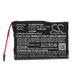 Batterie pour Mitac Mio P350, P550, 1250mAh, Li-Ion, 3.7V, BL-LP1230, HQ