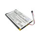 Batterie pour Navigon 40 Easy, Plus, Premium, 1200mAh, Li-Pol, 3.7V, 8390-ZC01-0780, HQ