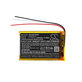 Batterie pour Navitel Ms700, Serioux Upq700, 1500mAh, Li-Pol, 3.7V, HR504080, HQ
