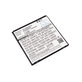 Batterie pour Aligator S4000 Duo, 1200mAh, Li-Ion, 3.7V, AS4000BAL, HQ