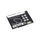 Batterie pour Siemens M8, A31, CS66, SS66, 600mAh, Li-Ion, 3.7V, EBA-660, HQ