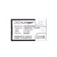 Batterie pour Doro Primo 365, 1300mAh, Li-Ion, 3.7V, RCB01, HQ