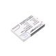 Batterie pour Nokia 7250i, 6610, 6585, 6560, 6200, 6220, 1000mAh, Li-Ion, 3.7V, BLD-3, HQ