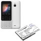 Batterie pour Nokia 6300 4G, Nokia 8000 4G, 1500mAh, Li-Ion, 3.7V, BL-4AX, HQ
