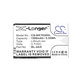Batterie pour Nokia 6300 4G, Nokia 8000 4G, 1500mAh, Li-Ion, 3.7V, BL-4AX, HQ