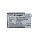 Batterie pour Gigabyte GSmart G1345, 1500mAh, Li-Ion, 3.7V, GLS-H03, HQ