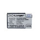 Batterie pour Gigabyte GSmart G1345, 1500mAh, Li-Ion, 3.7V, GLS-H03, HQ