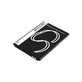 Batterie pour Navon Mizu D455, 1460mAh, Li-Ion, 3.7V, G13001, HQ