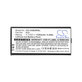 Batterie pour Cat B26, 1350mAh, Li-Ion, 3.7V, B26, HQ