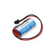 Batterie pour Mitsubishi CR17335SE-R, Sanyo GT15-BAT, 1800mAh, Li-MnO2, 3V, Q6BAT, HQ