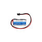 Batterie pour Mitsubishi CR17335SE-R, Sanyo GT15-BAT, 1800mAh, Li-MnO2, 3V, Q6BAT, HQ