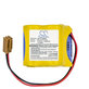 Batterie pour Fanuc 18-T Series Programmable Logic, 2400mAh, Li-MnO2, 6V, BR-2/3AGCT4A, HQ
