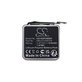 Batterie pour Huawei Watch GT3 Pro 46mm, 510mAh, Li-Pol, 3.87V, HB572728EFW, HQ