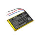 Batterie pour JBL Clip 2, 800mAh, Li-Pol, 3.7V, GSP383555, HQ