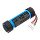 Batterie pour Sony SRS-XB21, 3000mAh, Li-Ion, 3.78V, ST-05, HQ