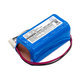 Batterie pour Marshall Kilburn II, II V2, 6400mAh, Li-Ion, 7.4V, TF18650-3200-4S2PA, HQ