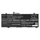 Batterie pour Lenovo Ideapad C340, Ideapad Flex, 2850mAh, Li-Pol, 15.36V, L18C4PF3, HQ