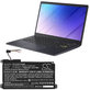 Batterie pour Asus Vivobook 14, E510, 3400mAh, Li-Pol, 11.55V, C31N1912, HQ