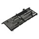 Batterie pour Dell XPS 13 9370, 6300mAh, Li-Ion, 7.6V, DXGH8, HQ