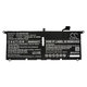 Batterie pour Dell XPS 13 9370, 6300mAh, Li-Ion, 7.6V, DXGH8, HQ