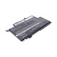 Batterie pour Lenovo ThinkPad Yoga 12, Yoga S1, 3150mAh, Li-Pol, 14.8V, 45N1704, HQ