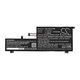 Batterie pour Lenovo Yoga 720-15, 6150mAh, Li-Pol, 11.56V, L16L6PC1, HQ