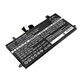 Batterie pour Dell Latitude 5290, Latitude 12 5285, 5200mAh, Li-Pol, 7.6V, J0PGR, HQ