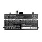 Batterie pour Dell Latitude 5290, Latitude 12 5285, 5200mAh, Li-Pol, 7.6V, J0PGR, HQ