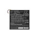 Batterie pour Lenovo Miix 300, Miix 310, 6900mAh, Li-Pol, 3.7V, LENM1029CWP, HQ