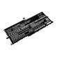 Batterie pour Lenovo ThinkPad X1 Yoga 2018, 3500mAh, Li-Pol, 15.36V, L17C4P71, HQ