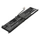 Batterie pour MSI GS65 Stealth Thin, PS63, P65 Creator 8RF, 5200mAh, Li-Pol, 15.2V, BTY-M6L, HQ