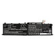 Batterie pour MSI GS65 Stealth Thin, PS63, P65 Creator 8RF, 5200mAh, Li-Pol, 15.2V, BTY-M6L, HQ