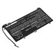 Batterie pour Huawei MateBook 13, 13 i7, 3600mAh, Li-Pol, 11.4V, HB4593J6ECW, HQ
