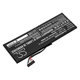 Batterie pour MSI GS40, GS43, MS14, 8000mAh, Li-Ion, 7.6V, BTY-M47, HQ