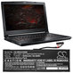 Batterie pour MSI GS40, GS43, MS14, 8000mAh, Li-Ion, 7.6V, BTY-M47, HQ