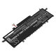 Batterie pour Asus ZenBook 14, Flip 14, 4200mAh, Li-Pol, 11.55V, C31N1841, HQ