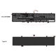 Batterie pour Lenovo Yoga, 4300mAh, Li-Pol, 15.36V, L18D4PF1, HQ