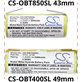 Batterie pour Oral-B Triumph 4000, 2000mAh, Ni-MH, 1.2V, 3761, HQ