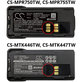 Batterie pour Motorola DP2600, 4000, 4600, 4800, XPR3000, XPR3300, 3350mAh, Li-Ion, 7.4V, PMNN4409, HQ