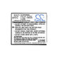 Batterie pour Bang & Olufsen Beoplay H7, H8, H9, 650mAh, Li-Ion, 3.7V, PLB-103, HQ