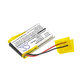Batterie pour Bosch Bdu3xx, Bosch Intuvia Display, 250mAh, Li-Pol, 3.7V, 502030, HQ