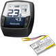 Batterie pour Bosch Bdu3xx, Bosch Intuvia Display, 250mAh, Li-Pol, 3.7V, 502030, HQ
