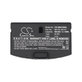 Batterie pour Sennheiser, 60mAh, Ni-MH, 2.4V, BA150, HQ