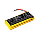 Batterie pour Cardo Scala Rider G4, 800mAh, Li-Pol, 3.7V, ZN452050PC-1S2P, HQ
