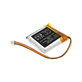 Batterie pour Sennheiser GSP 350, 500, 670, 350mAh, Li-Pol, 3.7V, AHB552826TPC-2, HQ