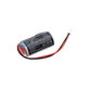 Batterie pour Verisure, 1350mAh, Li-MnO2, 3V, CR-2/3AZ, HQ