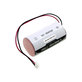 Batterie pour DSC WT4911B, WT4911R Wireless Outdoor Siren, 14500mAh, Li-MnO2, 3.6V, ER34615M-T1, HQ